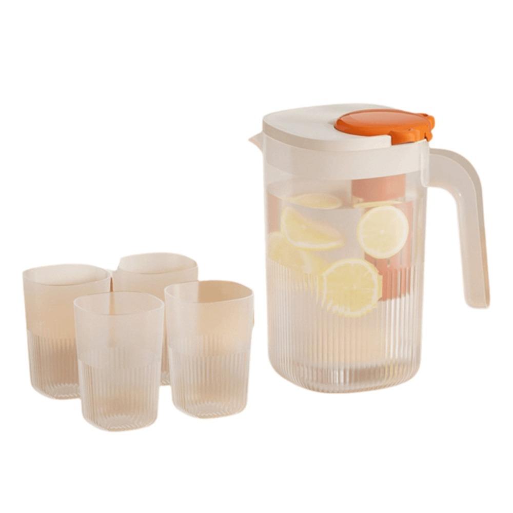 With 4 Cup Cold Kettle Large Capacity Water Jug Drinkware Drink Container  Living Room