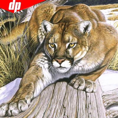 Diamant-Malerei, Löwe, Diamant-Stickerei, voller runder Bohrer, 5D-Diamant-Mosaik, Tierbild