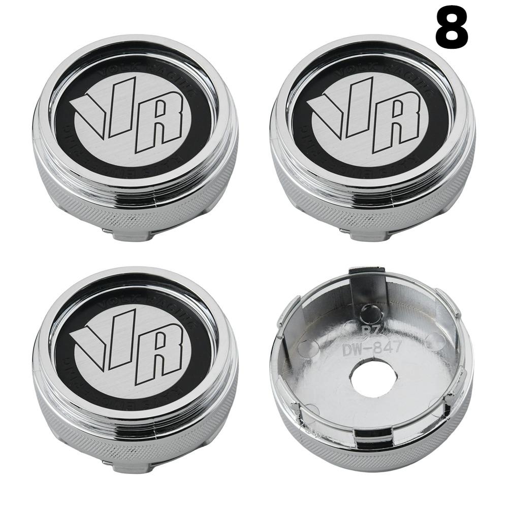 1 Zestaw/4 Szt. Średnica Zewnętrzna 66 MM / Średnica Wewnętrzna 62 MM Kołpaki Felg RAYS VOLK VR GRAM Logo Kołpak Środkowy Koła Pokrywa Koła Kołpaki Piasty Akcesoria do Opon Samochodów Sportowych