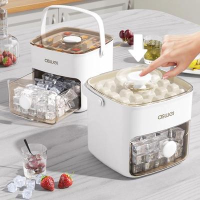 Stampo per Palle di Ghiaccio di Grande Capacità - Contenitore per Ghiaccio per Alimenti Domestico