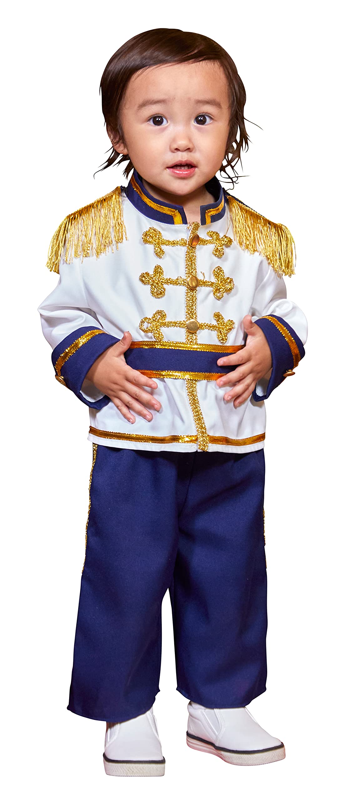 

Clearstone Grace Charm Косплей Хэллоуин Королевский принц Малыш Мальчик 80 см Синий