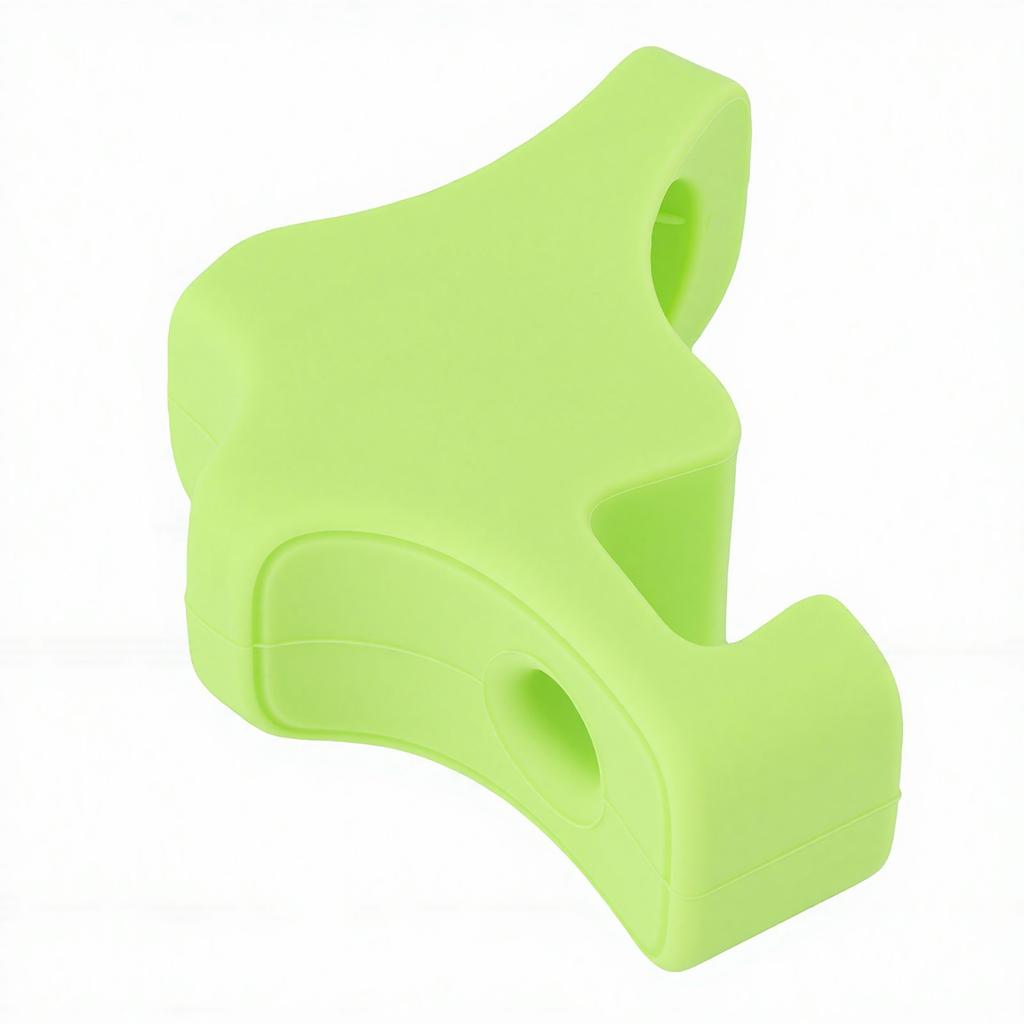 Siliconen Oogdruppel Gids Verminder Hand-Oog Contact Draagbare Oogdruppel Applicator voor Betere Positionering Groen