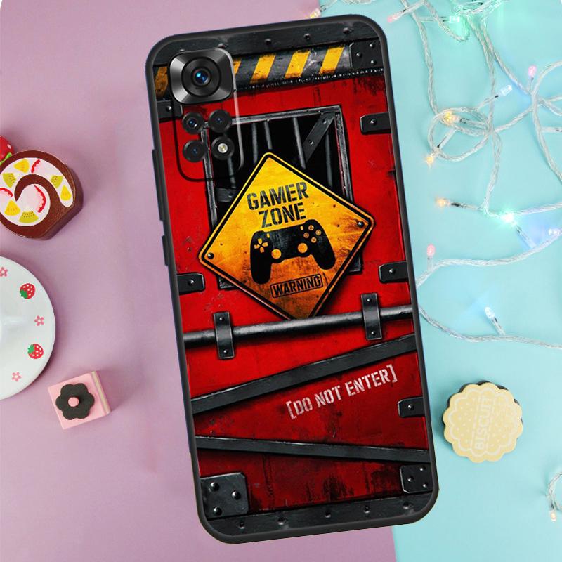 Game Console Gamer Zone Case For Xiaomi Redmi Note 9 10 11 12 13 14 Pro 9S 10S 11S 12S Redmi 14C 10C 12C 13C Cover