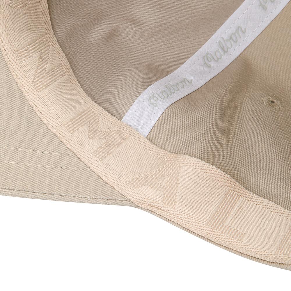 MALBON GOLF New Malbon Basic Bucket Ball Cap Beige