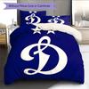 Dynamo Moscow Glory Bedding Quilt Set Quilt Cover Pillowcase Home Decoration Birthday Gift (1 * Duvet Cover + 2 * Pillowcase, Without Core)
