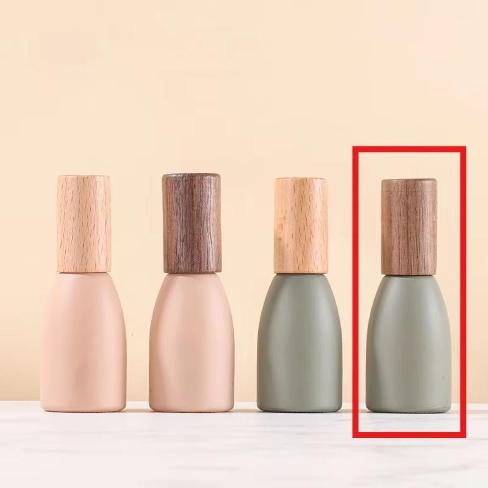 

Стеклянный флакон-роллер пустые многоразовые флаконы дорожный флакон для духов косметический инструмент Walnut green