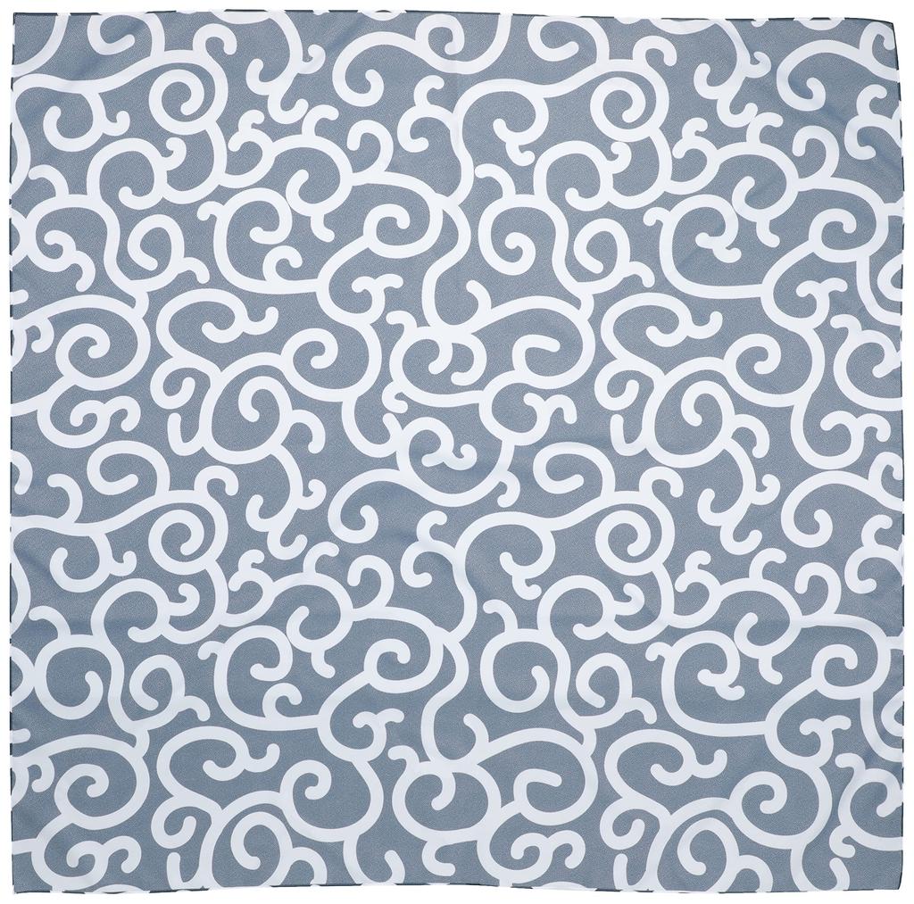 Asakura Senfu Super Water Repellent Furoshiki Nagare Amundsen Arabesque
