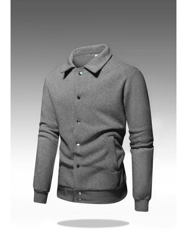 2025 Herren Schwere Lapel Mehrknopf Mode Hoodie Jacke für Herbst/Winter