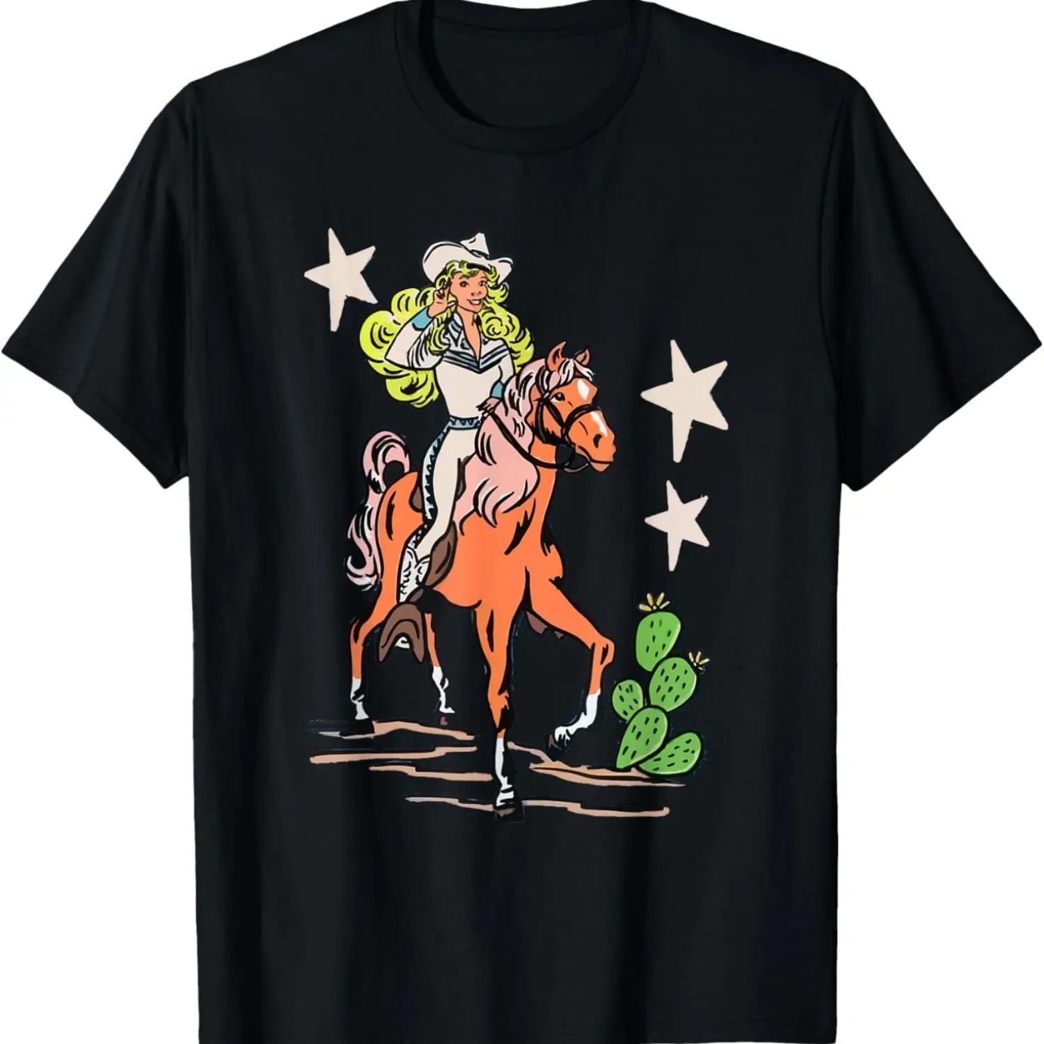 Vintage I Heart My Horse I love my Horses Cute Pet Owner T-Shirt S чёрный