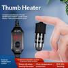 Mini Aquarium verwarmingsstaaf Vissenkom Aquarium Verwarmer Dompelbare Thermostaat Verwarmer 18-34°C Instelbare Temperatuur USB Opladen