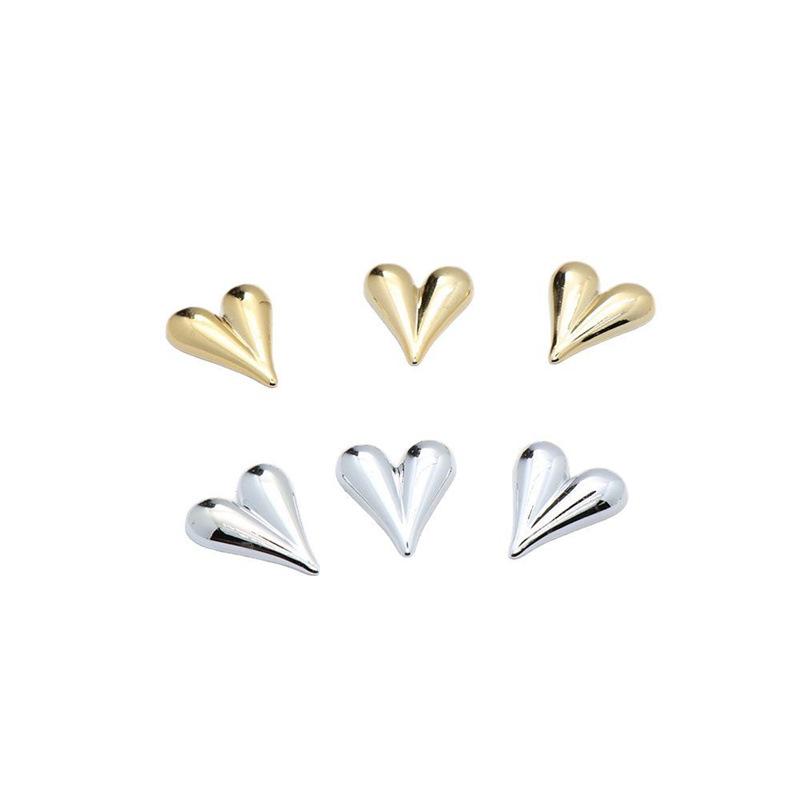 Kolczyki ze stali tytanowej pozłacanej, minimalistyczny wzór serca, 2025: Lekki Luksus i Nieblaknący