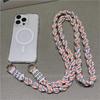 Crossbody Necklace Lanyard For Magsafe Magnetic Wireless Charging Case For iPhone 17 Air 16 15 11 12 13 14 Pro Max Clear Cover