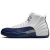 Air 12 Retro French Blue 2025 Men Sneakers White Metallic-Silver Varsity-Red CT8013-114