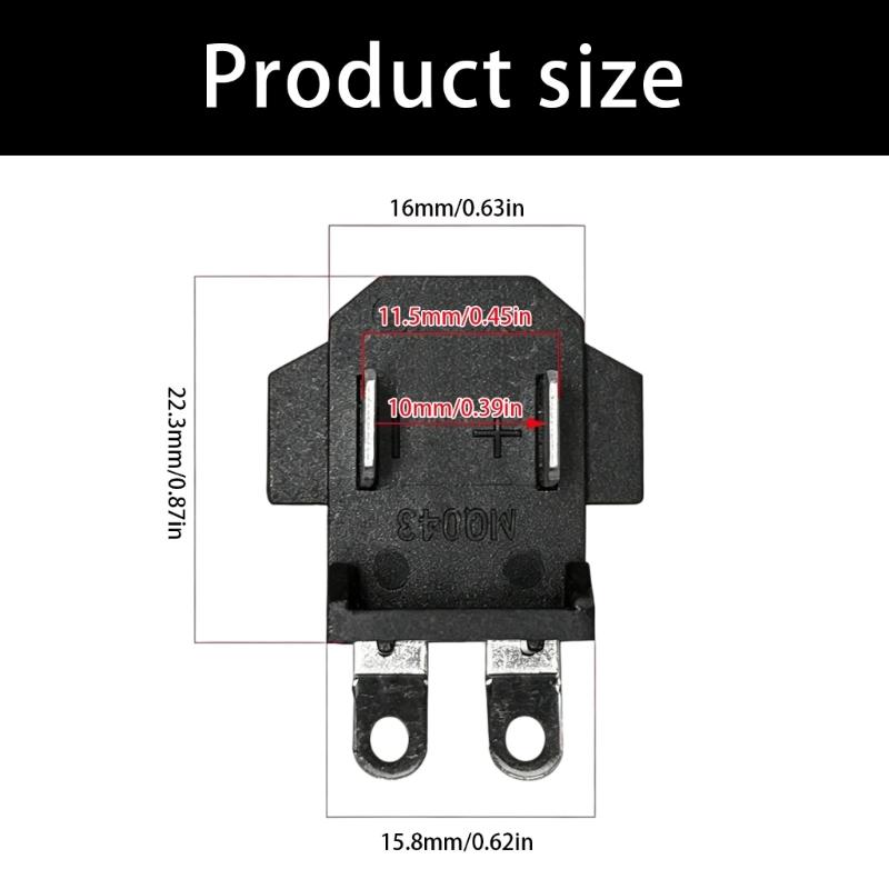 High Quality Plastic Plugs Connectors For 12V Cordless Drill Fit Models Excellent Connection Portable Design