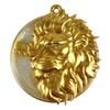 DIY Semi-stereoscopic Lionhead Keychain Silicone Epoxy Mold DIY Ornaments Pendant Crafting Mould for Valentines Gift