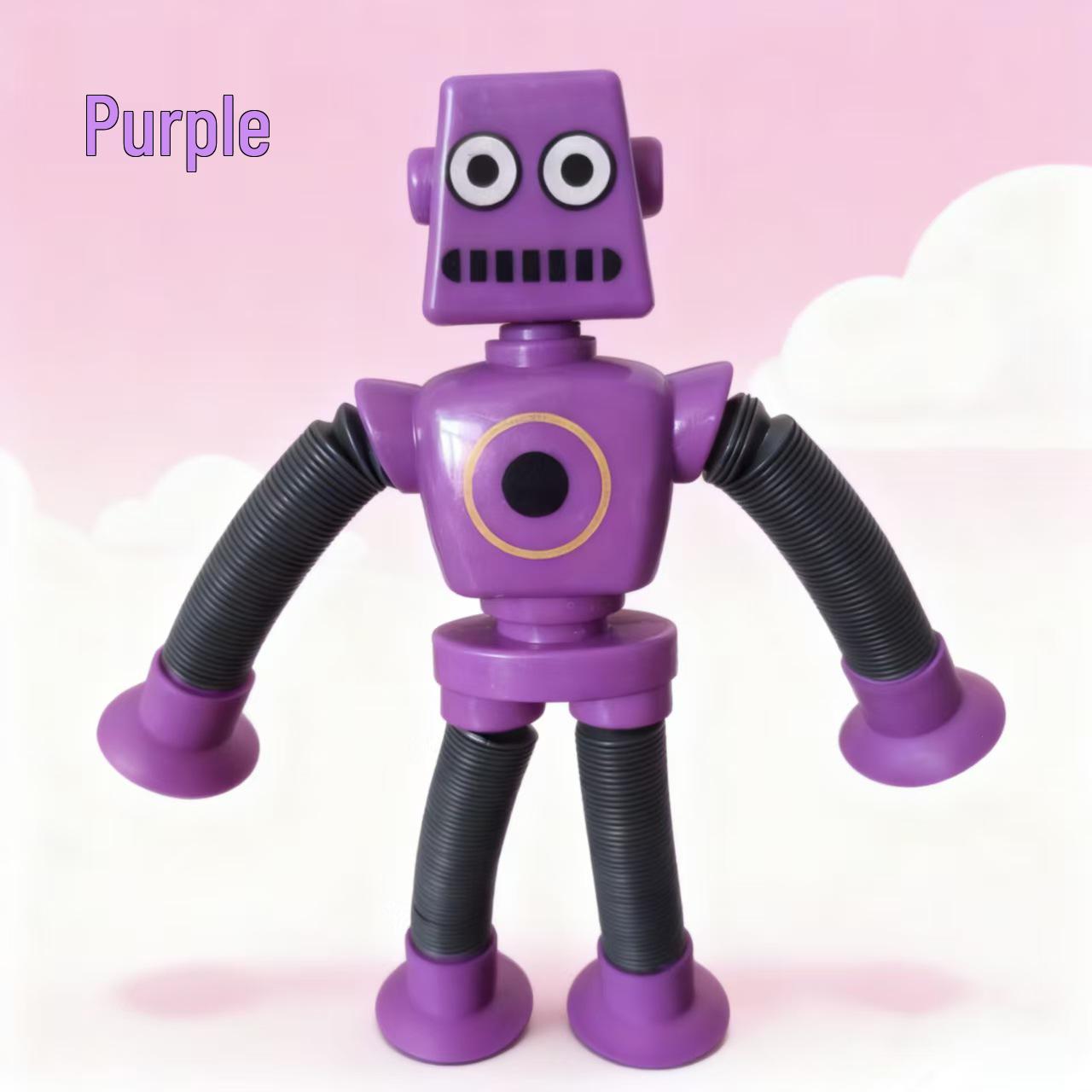 

Creative Telescopic Robot Toy: Luminous, Changeable, Fun, Educational for Kids Without Light