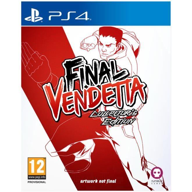 Final Vendetta - PS4 - Collector's Edition - Beat'em Up - 2 Manettes Max - Jeu D'arcade