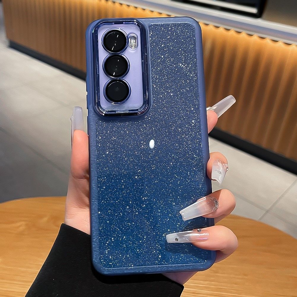 

Для чехла OPPO Reno 12 Pro Мягкий ТПУ Блестящий С Кольцом-Подставкой Защита Объектива Задняя Крышка Чехол Для OPPO Reno12 12Pro Чехол для Телефона For Reno 12 Pro