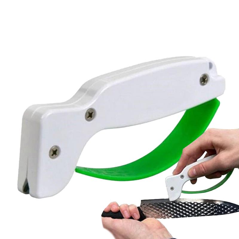 Household Pocket Cutter Sharpener Handheld Professional Knife Sharpeners Lawn Mower Manual Sharpener Kitchen Garden Tools