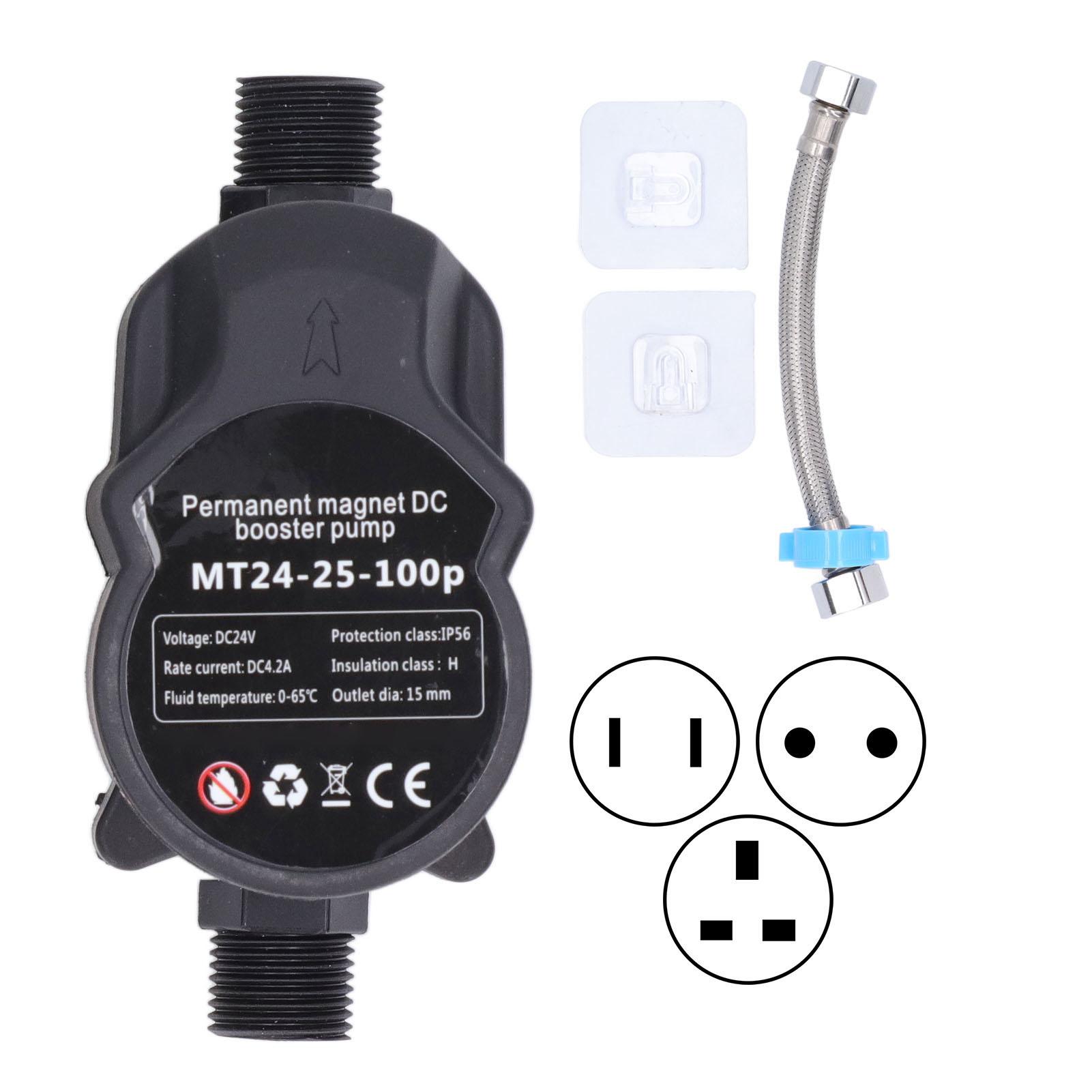 

DC24V Pump Automatic Water Pressure Shower Boosting Recirculating Wall Mount UK