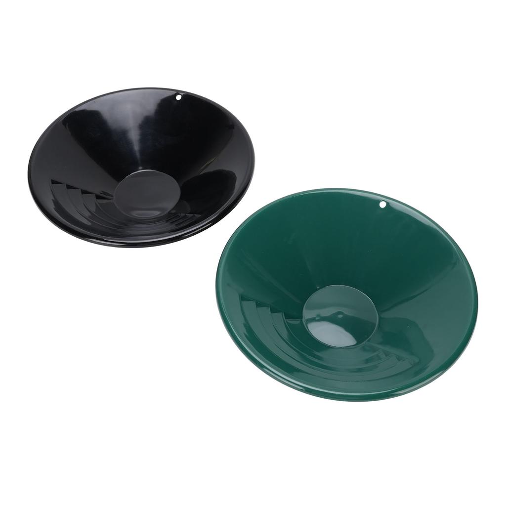 2 ks 26,5 cm Zlatá pánev ABS 90 stupňů Závit Sada zlatých rýžovacích pánví pro začátečníky Černá Zelená