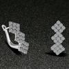 Sace Gems Classic Super Flash Zircon Earrings for Women Wedding Party Gifts