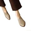 Fashionable Versatile Mid Heeled Women's Thick Heeled Women's Shoes Spring New Style Pointed Elegant Simple Women's Shoes