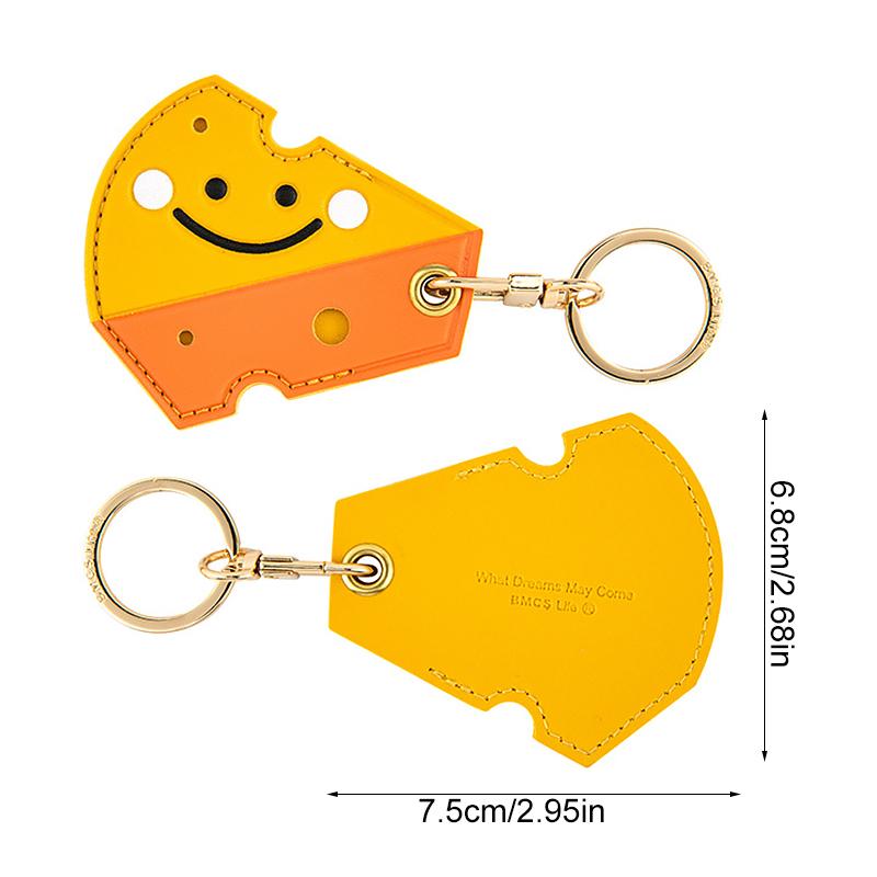 

1 шт. Подвеска-брелок Милая животная тематика Прочный брелок Мультяшный держатель для пропусков Подарок Аксессуары для хранения ключей Многоцветный