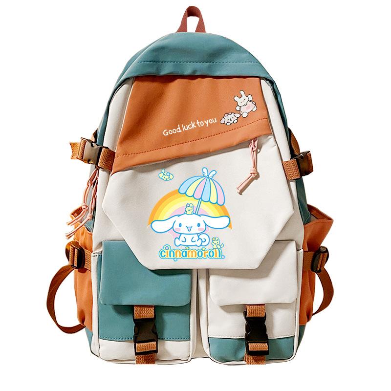 Cute Puppy Cartoon Printed Leisure Travel Bag, Primary And Secondary School Backpack