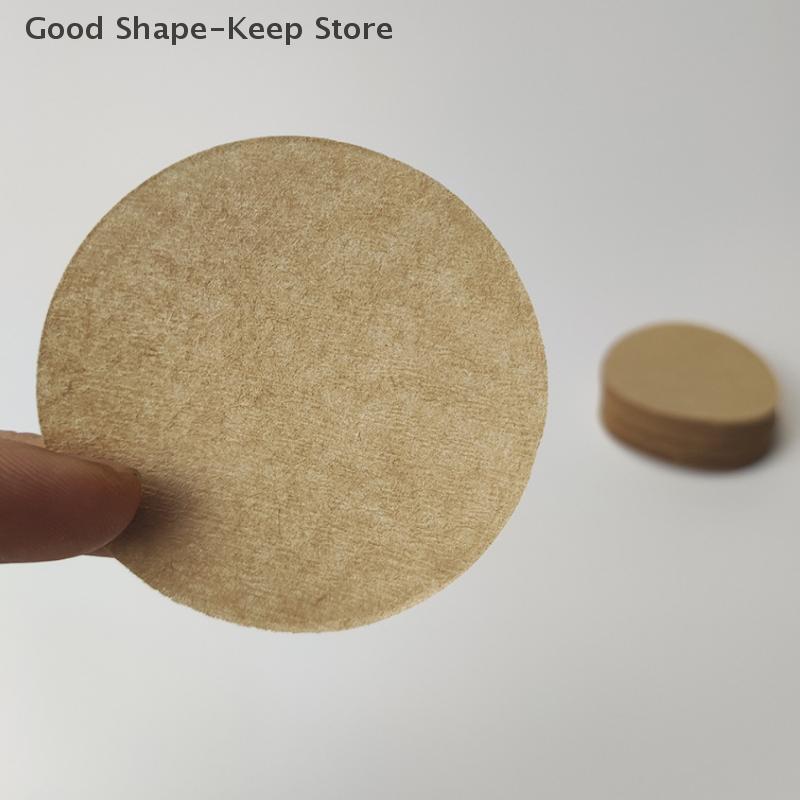 100-Pack Disposable Coffee Filter Papers, 51mm 53mm 58mm for Delonghi Breville Machines, Espresso Portafilter Puck Screen