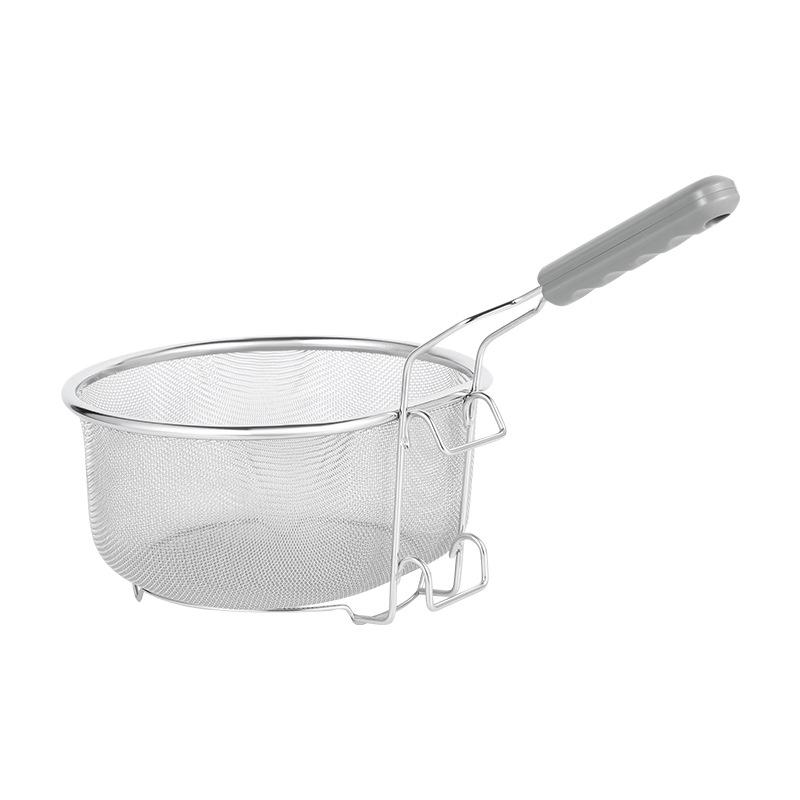 Stainless Steel Multi-Purpose Mesh Fry Basket & Strainer