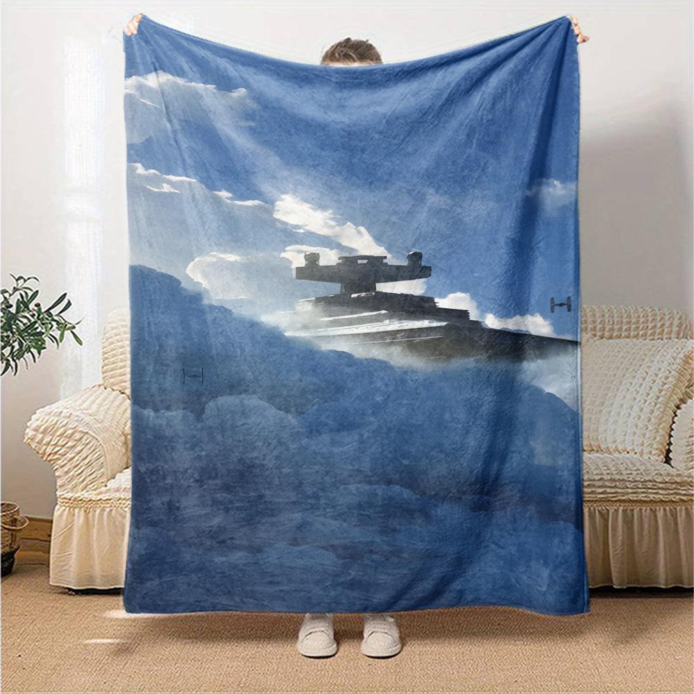 Star Wars Blanket Durable Comfort Suitable for Couch Picnics Chair All-Season Use Stylish Decor Ideal Gift for Friends Family Couples Picnic