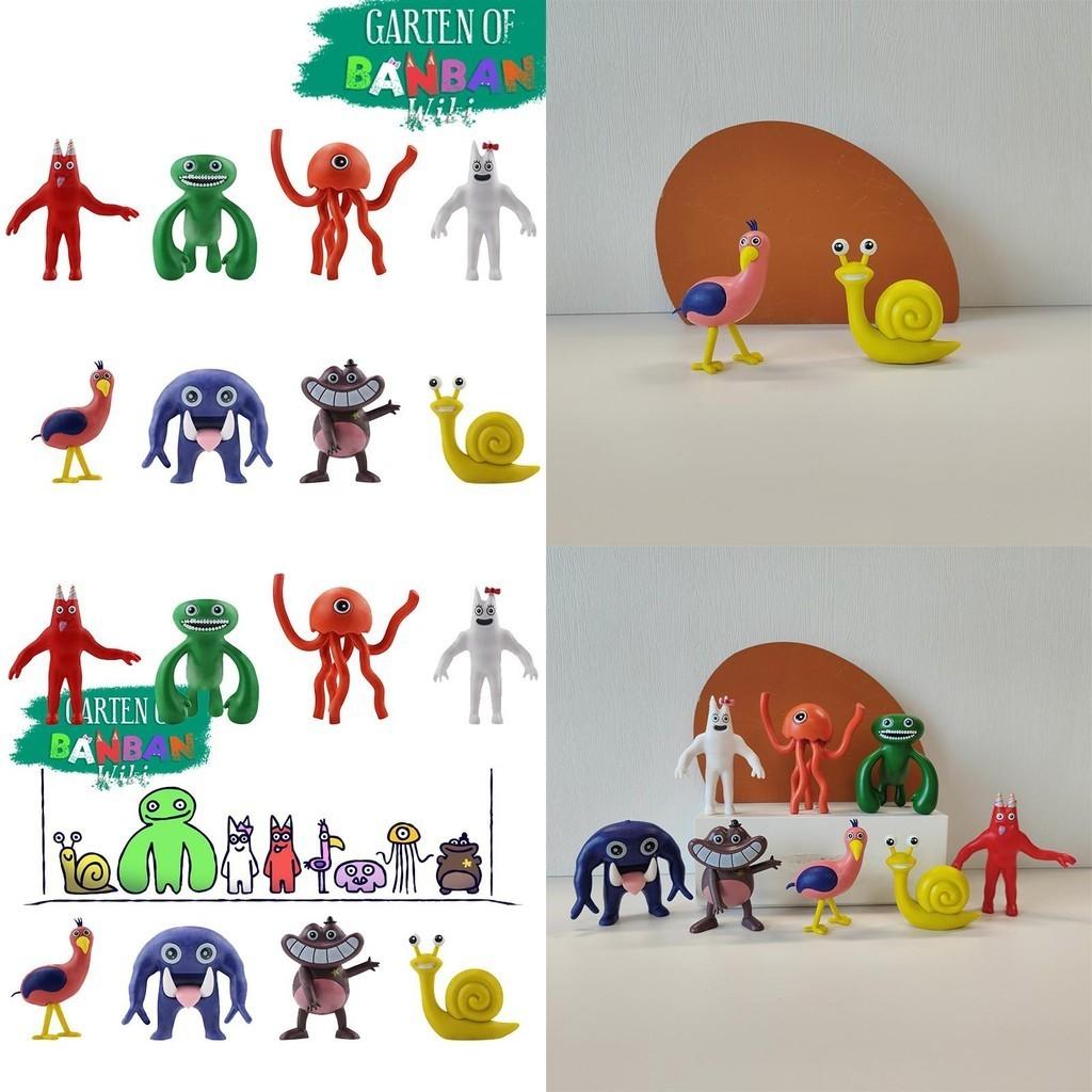 Colorful Banban Garden Pvc Figures Adorable Cartoon Collectibles For Kids And Teens