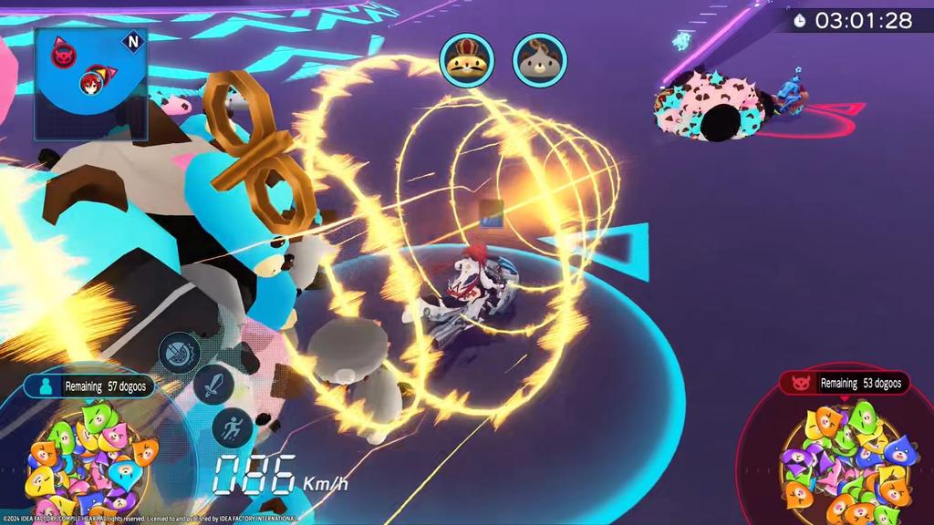 Neptunia Riders Vs Dogoos North PS4 (Import America) -