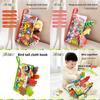 Infant Tearingresistant Soft Cloth Book Featuring Baby Bird Tail For Cognitive And Hand Skills