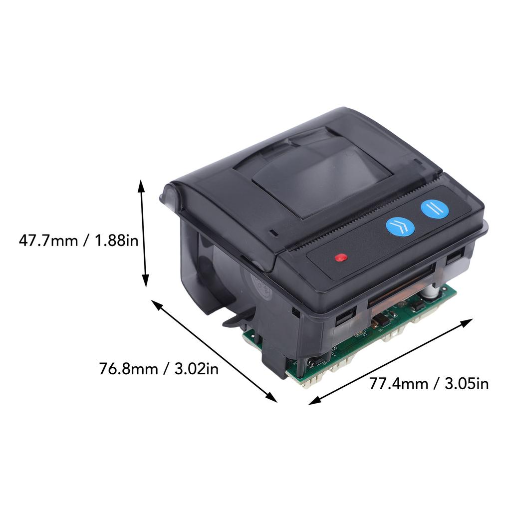 Micro Thermal Printer Embedded 58mm Serial Port Microcontroller Secondary Development MCU Printing Module TTL RS232 USB EM5824