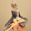 Elaina Figure 10Cm Scale The Journey Of Elaina Anime Statue Ashen Witch Elaina Sitting Pvc Figure Seller For Collection Gift