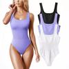Women's U-neck Sleeveless Tank Top Bodysuit
