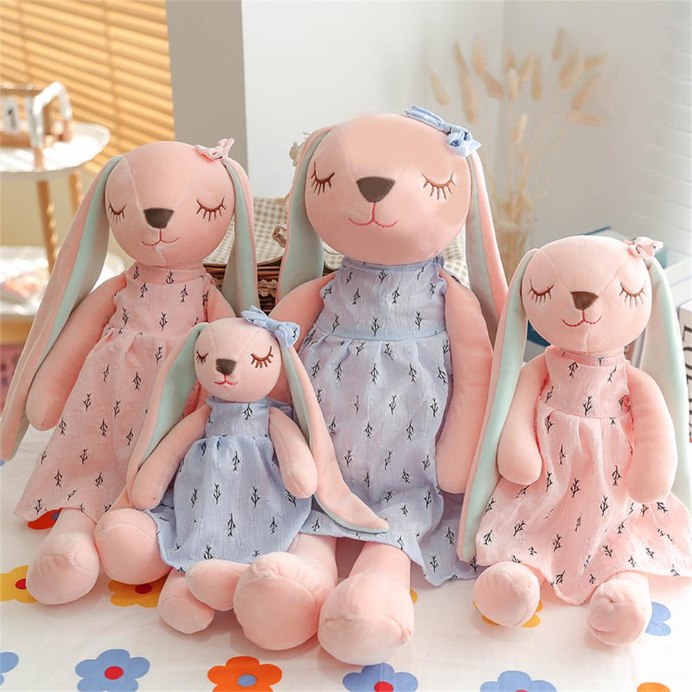 Adorable Cartoon Rabbit Plush Doll Soft Stuffed Toy Kid Hugging Pillow Gift
