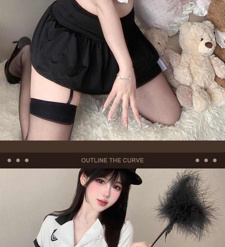 Sensual Quick-Release Lingerie Set for Women - Passionate Mature Style