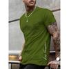 Simple Fashion Letters Graphic T Shirts Trend Summer Crew Neck 3D Printed Short Sleeve Tees Casual Streetwear Cool T-shirts Tops
