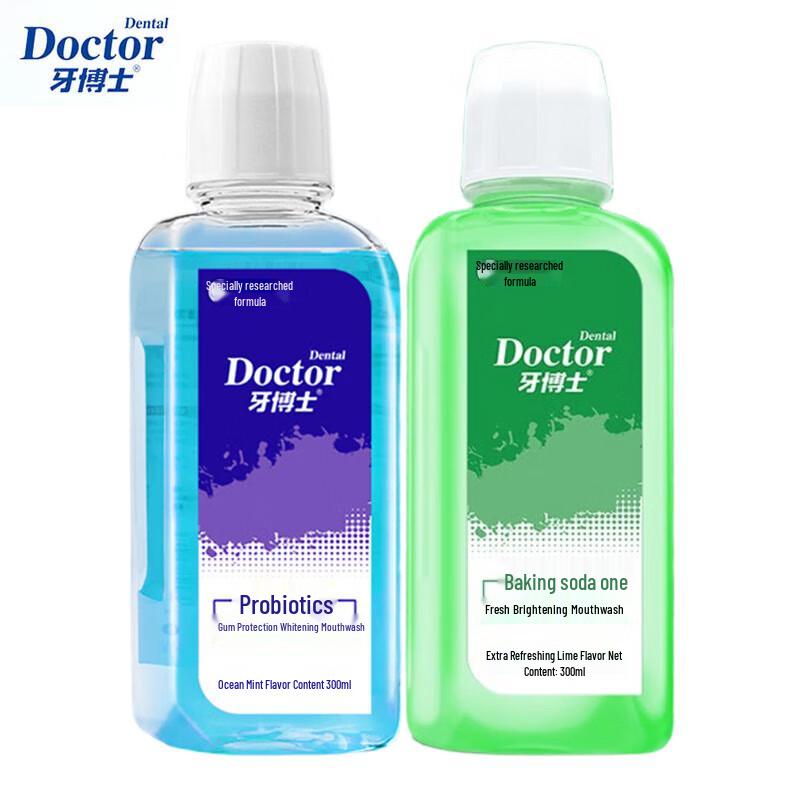 

Dr. Ya Probiotic & Baking Soda Mouthwash Set