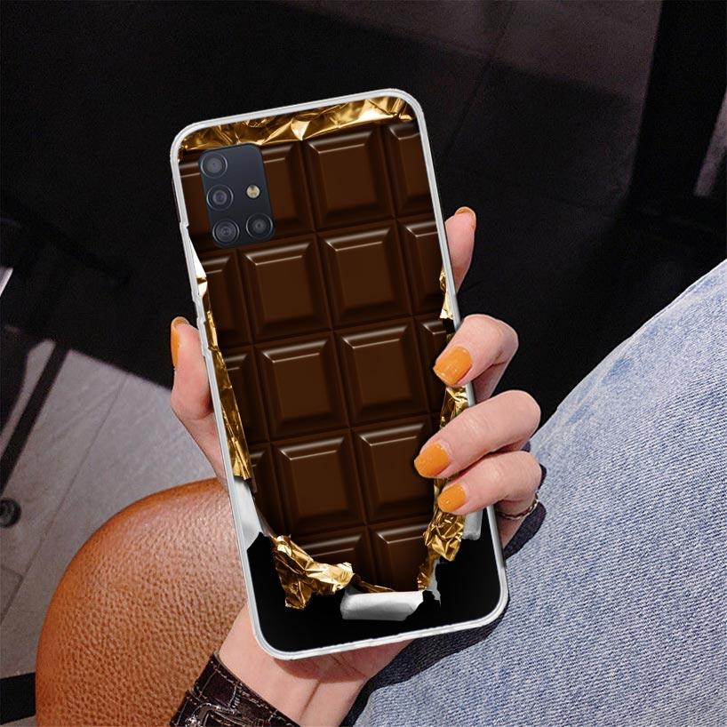 Food Fries Beer Cheese Sushi Cookie Phone Case For Samsung Galaxy A52 A32 A22 A12 A51 A31 A50S A30S A20S A10S Note 20 Ultra 10 P