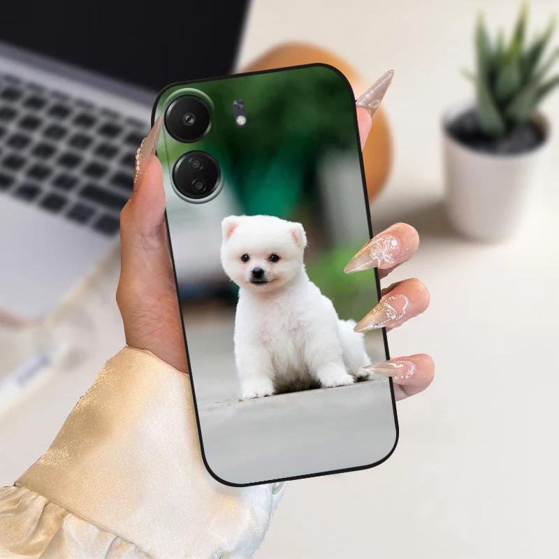 Funda Animal de Moda Para Xiaomi Redmi 13C Fundas 13 C 4G 5G Silicona Suave TPU Funda de Teléfono Cubierta Para Redmi 13R Coque Protectora