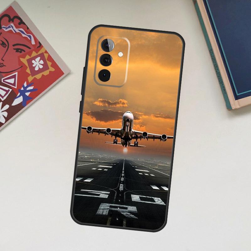 

Airplane Plane Aircraft Case For Samsung Galaxy A12 A22 A32 A52 A14 A24 A34 A54 A53 A33 A13 A15 A25 A71 A51 Cover Samsung A22 4G