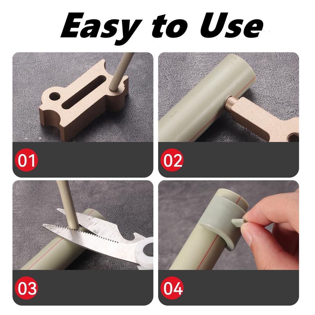 4/6 PPR Water Pipe Hot Melt Repair Tool For Non-destructive Repair of Leaks Waterproof Hole Sealing Hot Melt Machine Mold Head