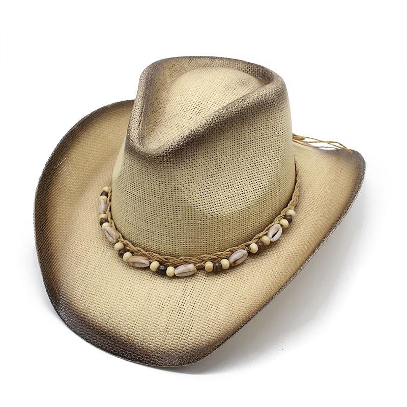 Western Cowboy Hat Woman, Sun Protection Shade Straw Hat Man, Hat