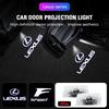 LED Car Door Logo Welcome Light Laser Projector Lamp For LS LC RZ IS350 ES300 GS350 CT200h GX460 LX570 RX500h NX300 UX260