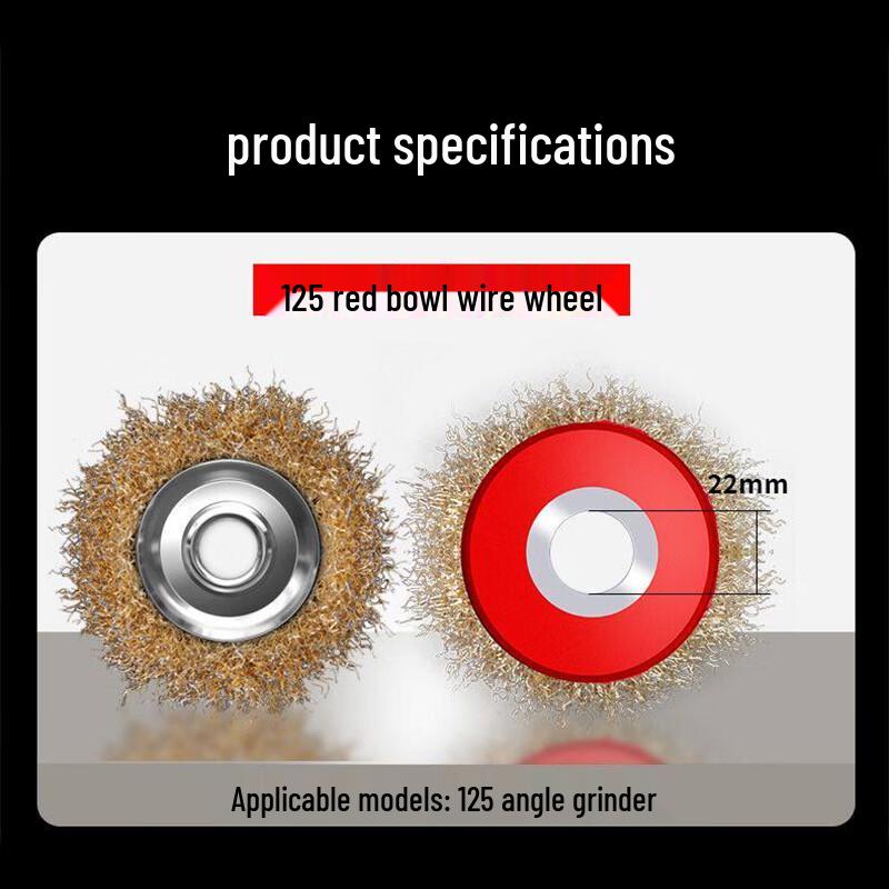 Angle Grinder Steel Wire Wheel Brush