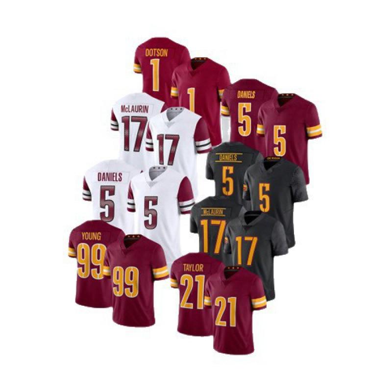 NFL Washington Commanders Custom Jersey With Embroidered Numbers 21 99 Men Women Adult Sports Fan Apparel